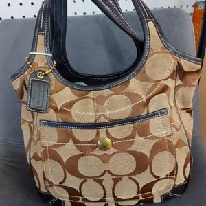 Coach handbag and wallet